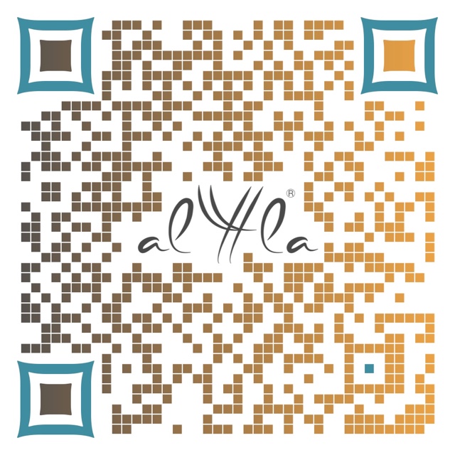 ALYYLA Ali as 99 Names Sticker App QR Code (Scan to Download)